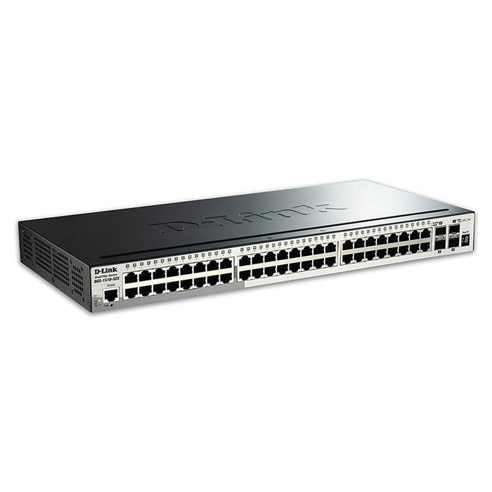 D-Link DGS-1510-52X/E Switch Gestionado Capa 3 con 48 Puertos Gigabit y 4 SFP+ D-Link DGS-1510-52X/E Switch Gestionado Capa 3 con 48 Puertos Gigabit y 4 SFP+
